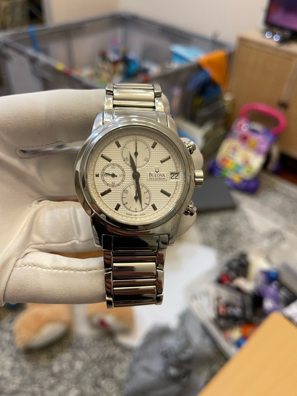 Bulova Accutron Chronograph Automatic C8671372 A8 Cal.A07211 44mm Swiss Made